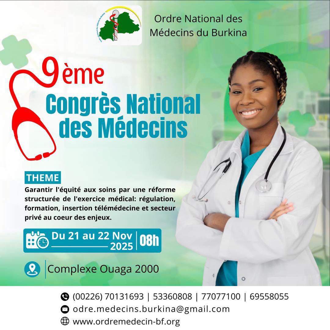 Communiqué du 9ème Congrés National des Médécins