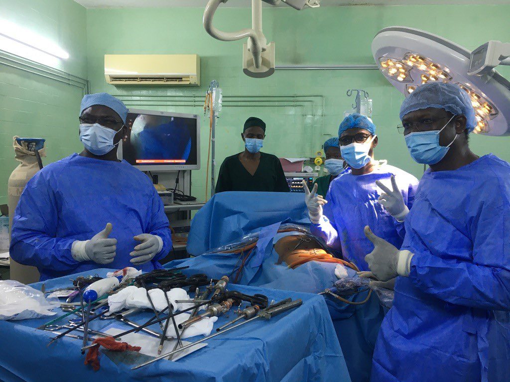 LA VIDÉOCHIRURGIE : une activité croissante au cœur du service de chirurgie générale du CHU YALGADO OUEDRAOGO